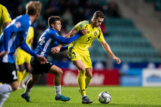 Patrik Kristal of Estonia and Gabriel Gudmundsson of Sweden