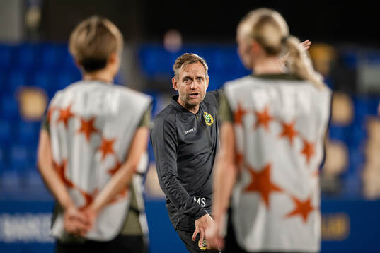 Head coach Martin Sjögren of Hammarby