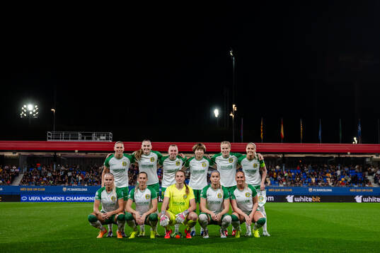 Goalkeeper Anna Tamminen, Stina Lennartsson, Alice