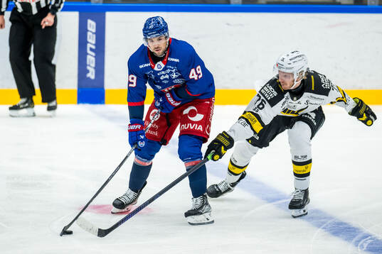 Oskarshamns Michael Joyaux och Västerås Oskar Kvist