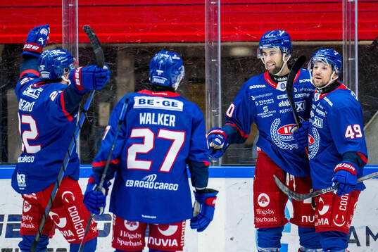 Oskarshamns Liam Hawel jublar