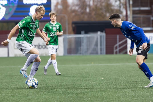 Brages Henry Sletsjøe och Trelleborgs Eren Alievski