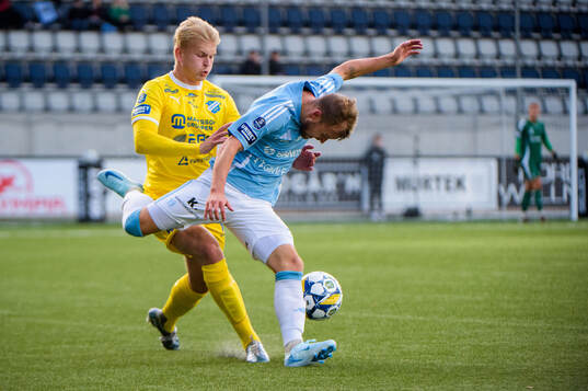 IK Oddevolds Philip Engelbrektsson och Gefles Christoffer