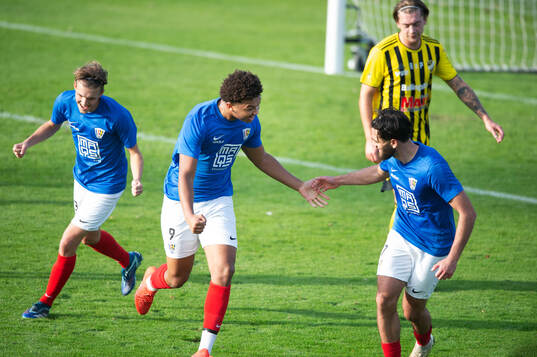 Balkans Philip Grant jublar efter 0-2