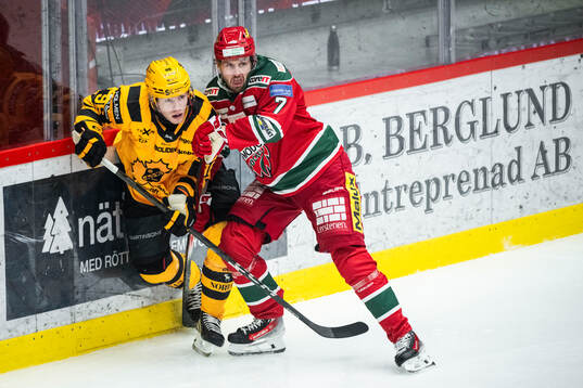 Skellefteås Rickard Hugg och MoDos Pontus Näsén