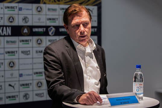 Sirius tränare Christer Mattiasson