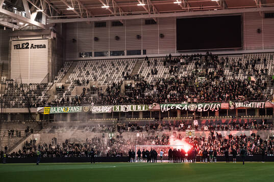 Hammarbys spelare tackar publiken