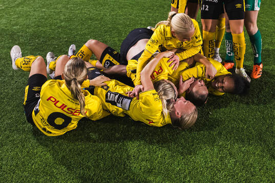 Elfsborgs Cornelia Andersson, Linn Sångberg, Vanessa