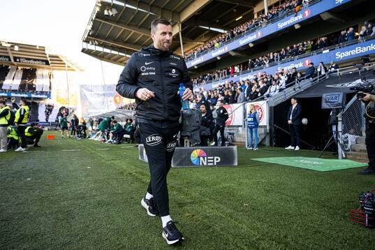 Eirik Horneland, head coach of Brann, ahead of the Eliteserien match between Rosenborg and Brann on October 20, 2024 in Trondheim. 