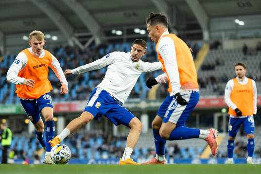 IFK Göteborgs Laurs Skjellerup och Ramon Pascal Lundqvist