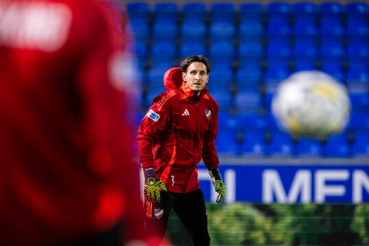 IFK Norrköpings målvakt David Mitov Nilsson på