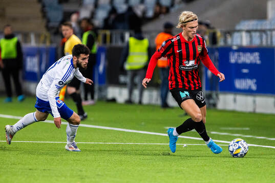 IFK Norrköpings Laorent Shabani och Brommapojkarnas