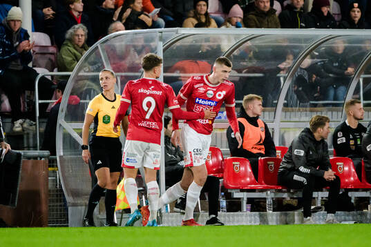 Degerfors Gustav Lindgren och Adi Fisic