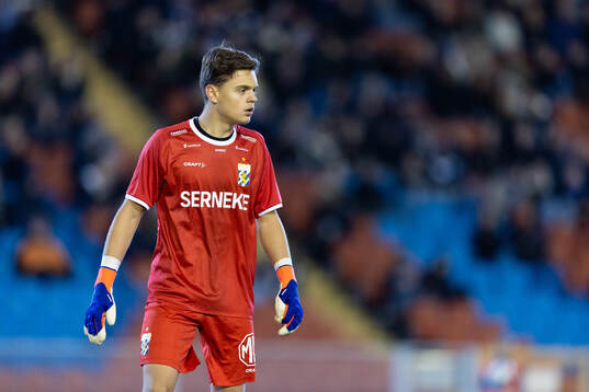 Goalkeeper Linus Dahlgren of IFK Göteborg