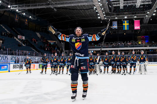 Djurgårdens Daniel Brodin jublar