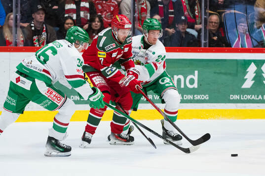 Modos Pontus Näsén och Rögles Mattias Göransson