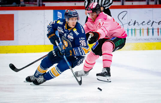 Växjös Elias Rosén och Örebros Glenn Gustafsson