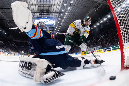 Björklövens Gustav Possler gör 1-3 bakom Djurgårdens