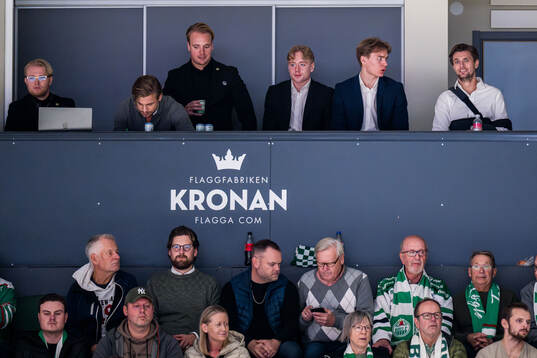 Rögles assisterande sportchef Jacob Strandberg, Leon