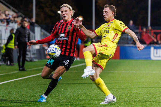 Brommapojkarnas Alexander Jensen och Kalmars Alexander