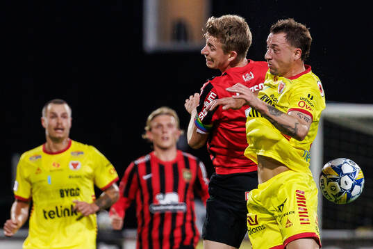 Brommapojkarnas Ludvig Fritzson och Kalmars Alexander