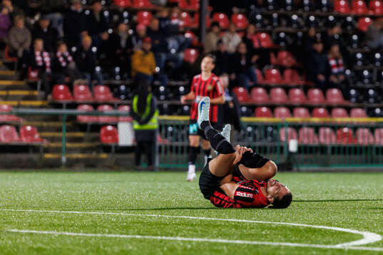 Brommapojkarnas Nikola Vasic skada