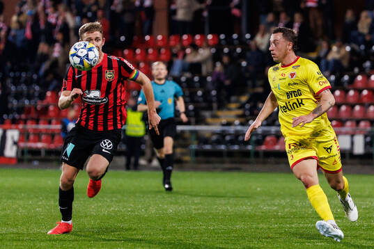 Brommapojkarnas Ludvig Fritzson och Kalmars Alexander