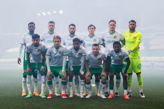  Shaquille Pinas, Pavle Vagic, Nahir Besara, Hampus Skoglund, Victor Eriksson, målvakt Warner Hahn. Nedre raden från vänster: Montader Madjed, Markus Karlsson, Tesfaldet Tekie, Oscar Johansson Schellhas och Bouzomana Toure.
