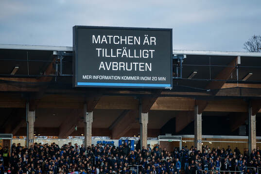 Storbildsskärmen på Studenternas