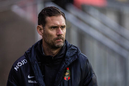 Brommapojkarnas tränare Andreas Isaksson