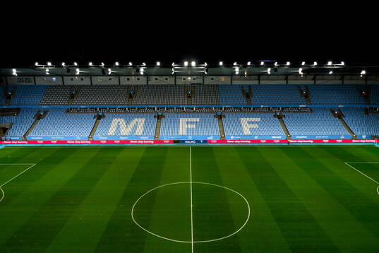 Interiör av Eleda stadion