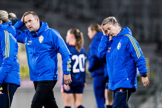 Head coach Martin Qvarmans Möller and Assistant coach