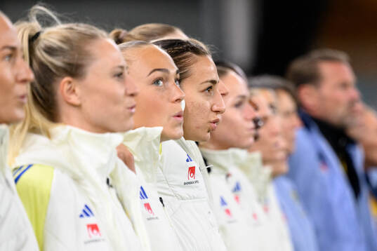 Rusul Rosa Kafaji of Sweden at lineup