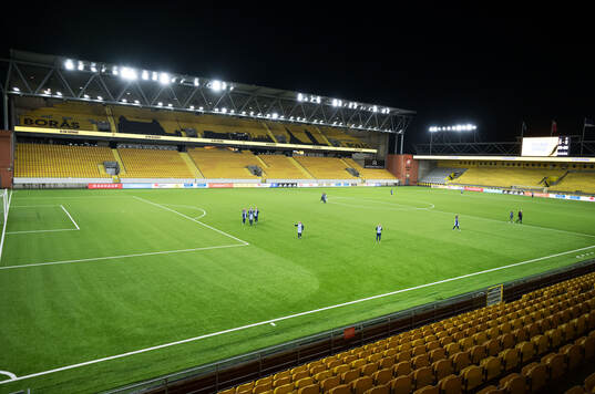 Overview of Borås arena ahead of the UEFA Women's Under-17 qualifiers between Estonia and Sweden on October 29, 2024 in Borås. 