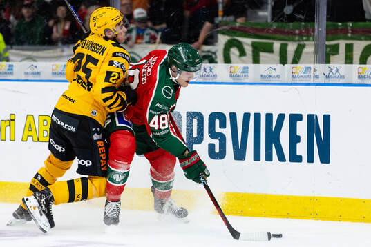 Skellefteås Pontus Johansson  och Frölundas Carl Klingberg