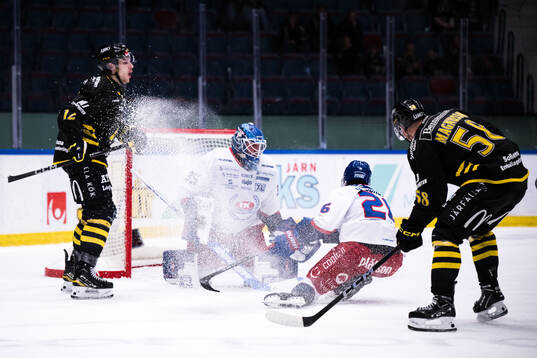 IK Oskarshamns målvakt Emil Kruse