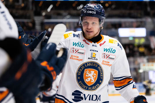 Växjös Ludvig Nilsson jublar