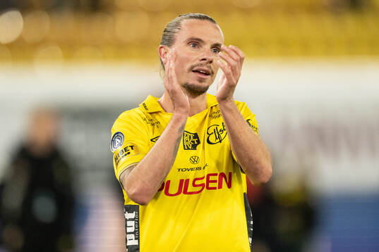 Elfsborgs Niklas Hult jublar