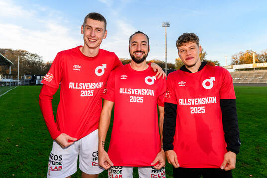 Degerfors Adi Fisic, Dijan Vukojevic och Gustav Lindgren