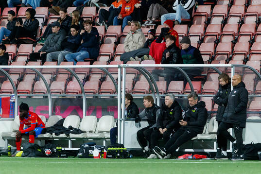 Helsingborgs Benjamin Acquah och Helsingborgs tränare