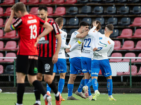 Värnamos Simon Thern jublar