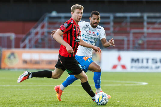 Brommapojkarnas Ludvig Fritzson och Värnamos Wenderson