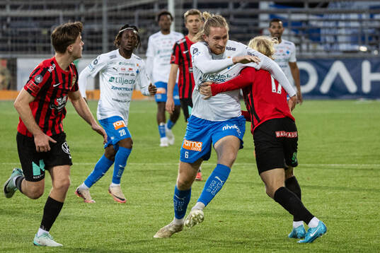 Värnamos Hampus Näsström och Brommapojkarnas Alexander