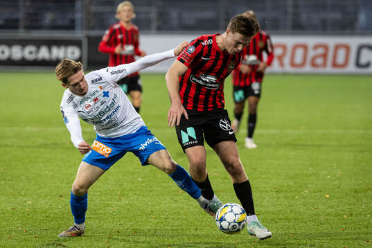 Värnamos Carl Johansson och Brommapojkarnas Wilmer Odefalk