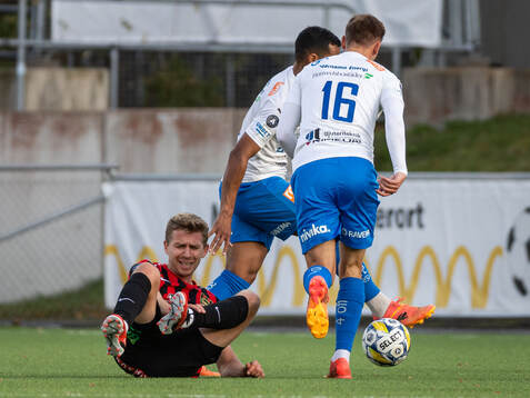 Brommapojkarnas Ludvig Fritzson ha ont