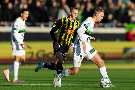 Häckens Julius Lindberg och GAIS Joackim Åberg