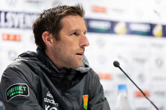 GAIS assisterande tränare Kenneth Gustafsson på