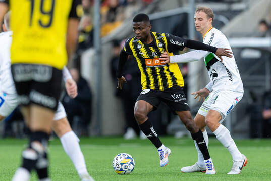 Häckens Akoua Romeo Amane och GAIS Gustav Lundgren