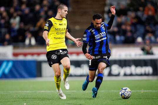 Mjällbys Rasmus Wikström och Sirius Joakim Persson