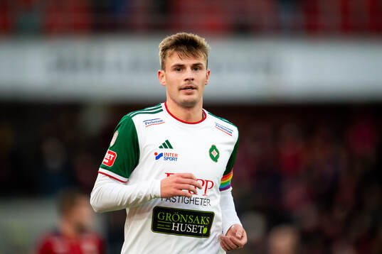 Skövde AIKs lagkapten Filip Schyberg